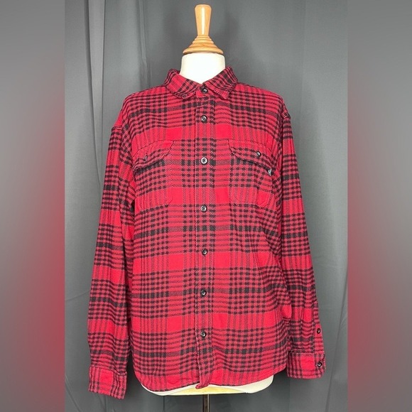 Woolrich Jackets & Blazers - Woolrich Red Plaid 100% Cotton Jacket.